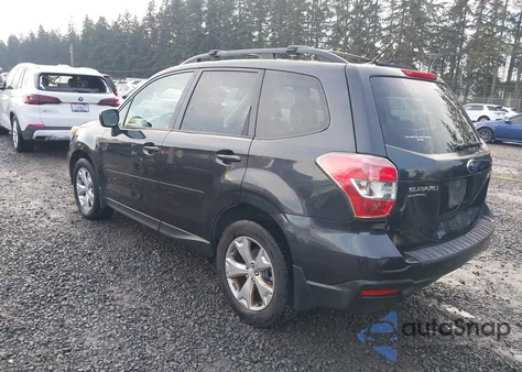 2015 Subaru Forester 2.5I Premium из США, поврежденный, VIN JF2SJADC0FH436746